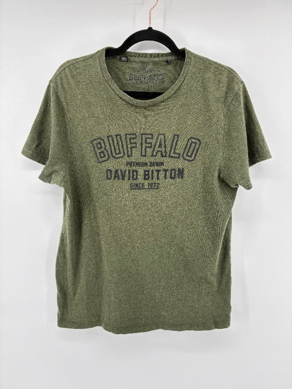 MASSIVE $10 SALE Buffalo David Bitton Men’s Army Green Tee